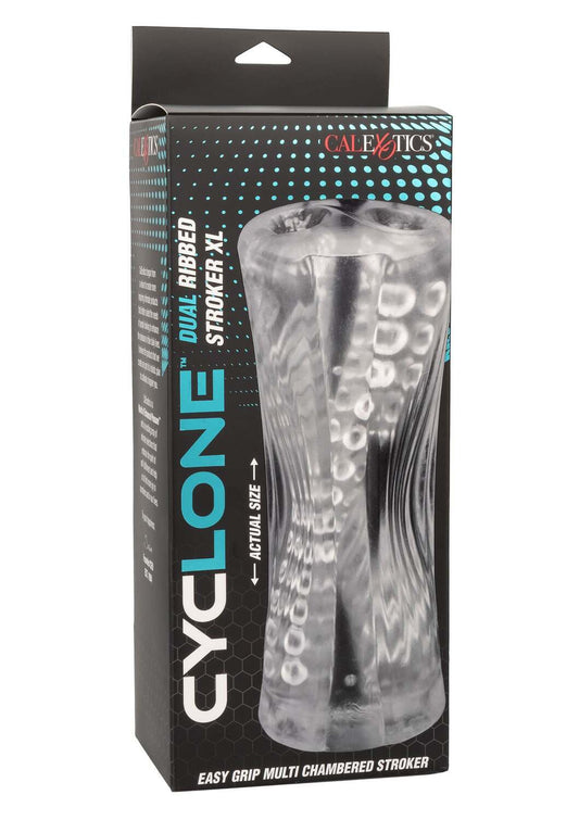 CalExotics Cyclone Dual Ribbed Stroker XL