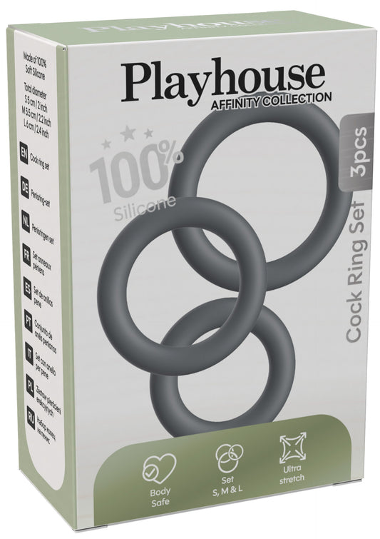 Playhouse Affinity Cock Ring Set