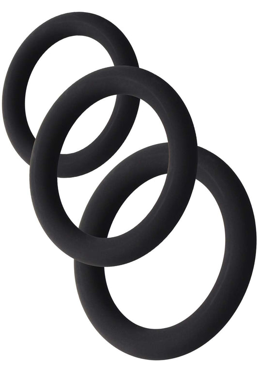 Hidden Desire Extreme Stamina Starter C-Rings 3 Pcs Set